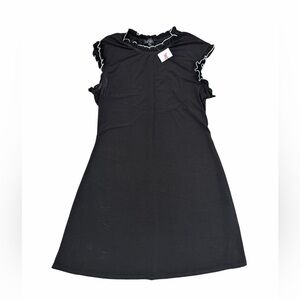 Nicole Miller Women’s Size Large Black Midi Dress NWT
